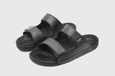 Shizuka Reflexology Sandals Black